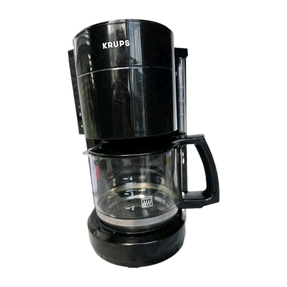 Krups Type 183 Pro Cafe 4 Cup Automatic Drip Coffee Maker Black